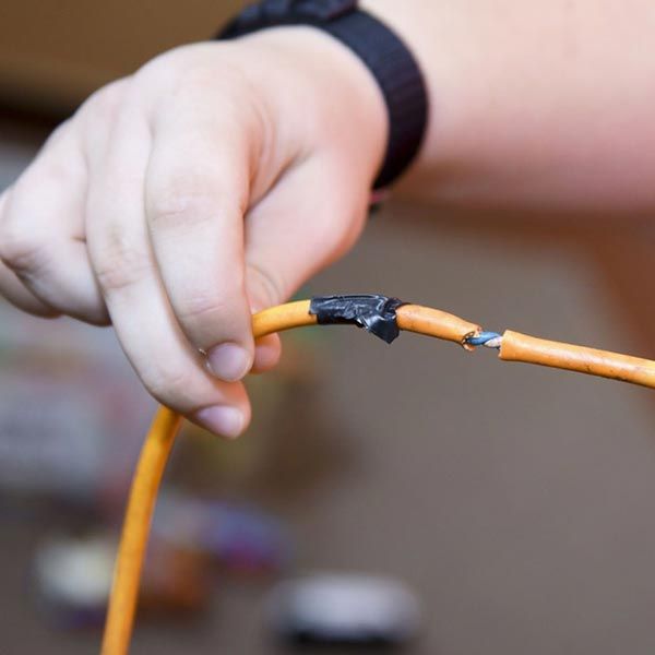 faulty wiring